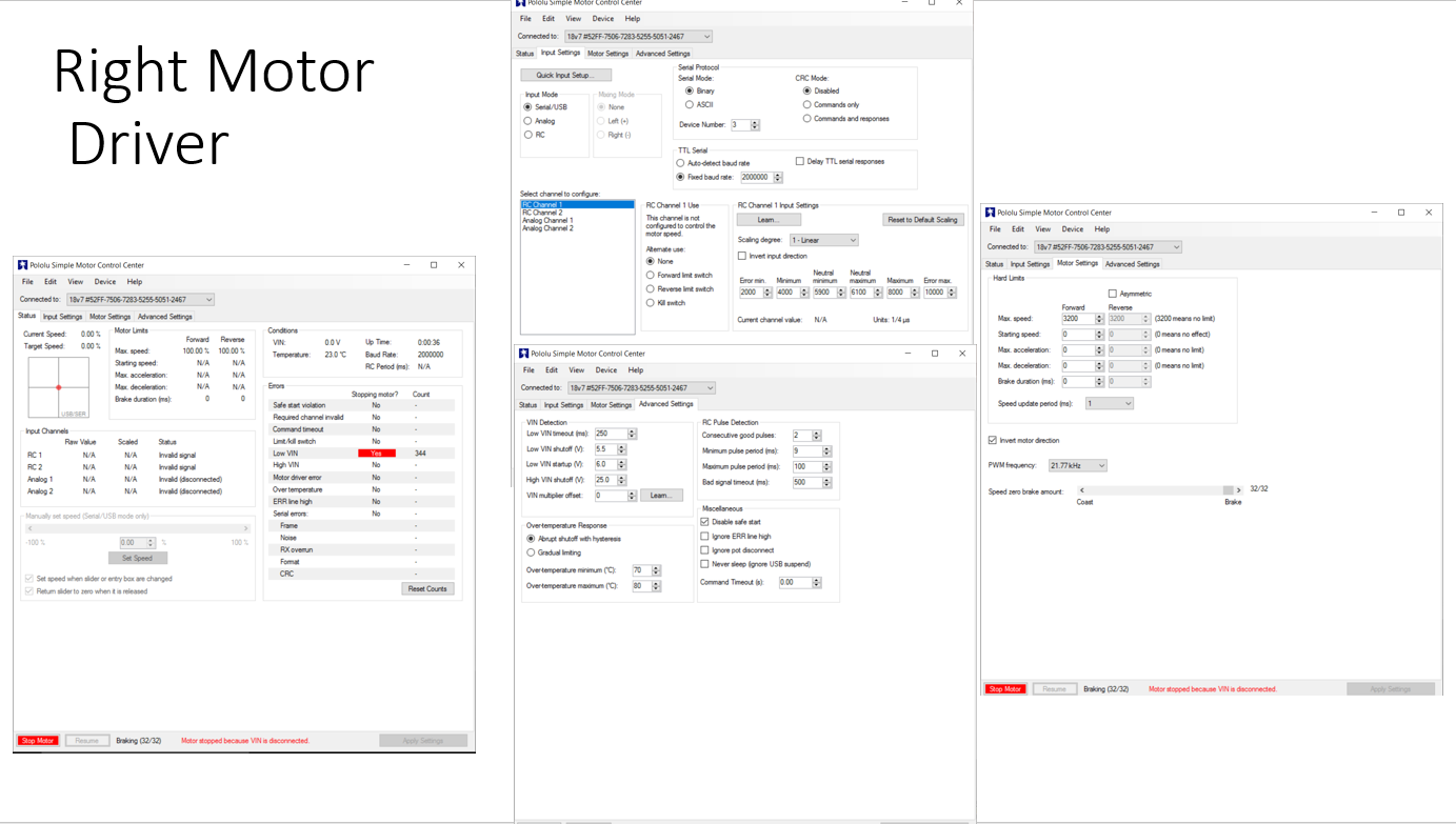 Right Motor Driver